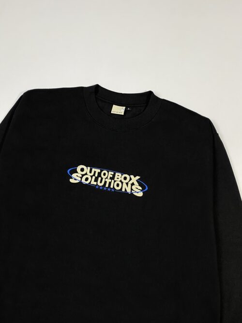 Moletom Solutions – preto …